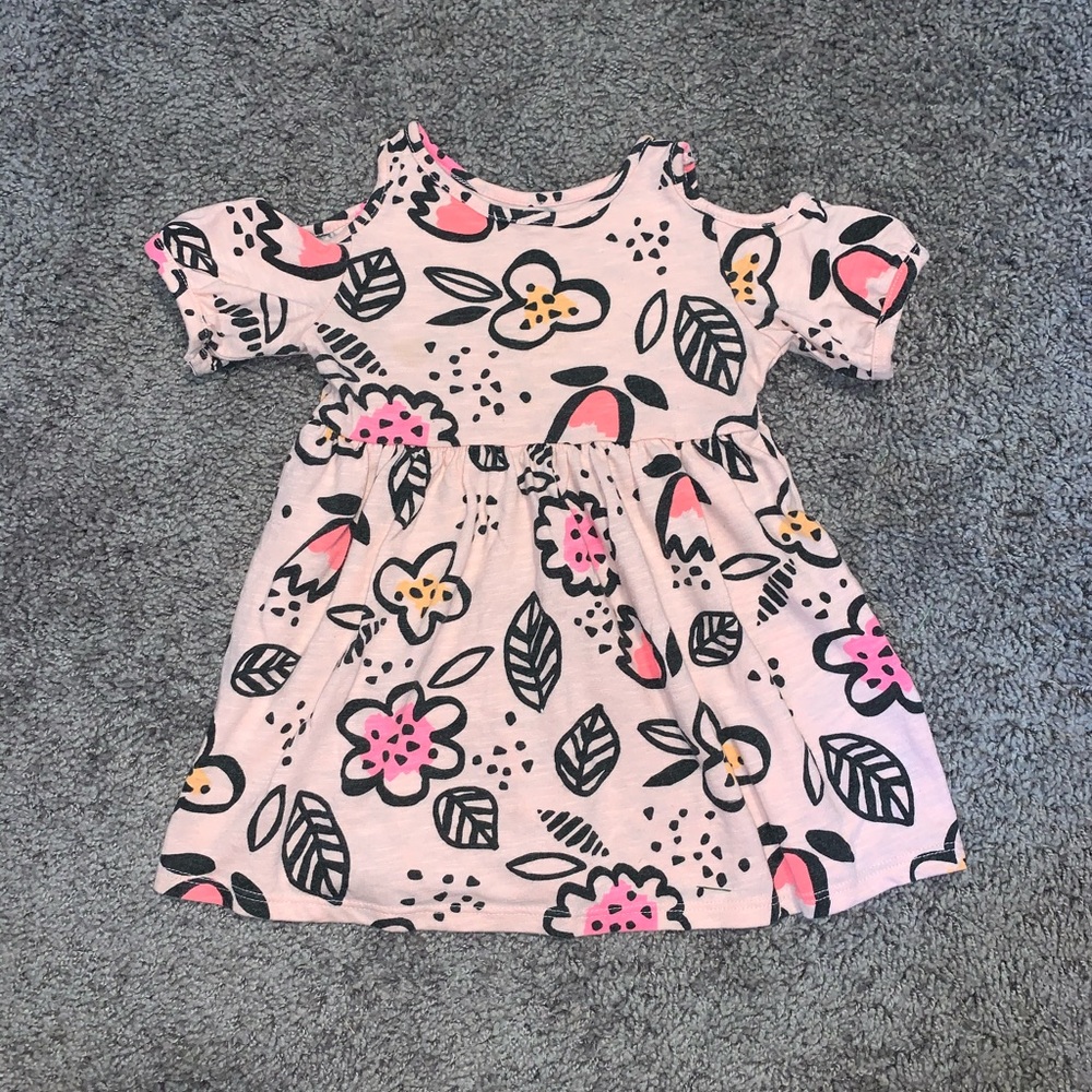 Cat and jack cold shoulder dress